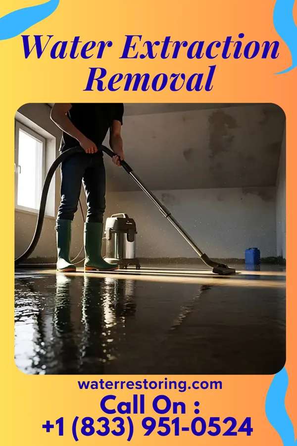 Water Extraction Removal in Evansville, MN